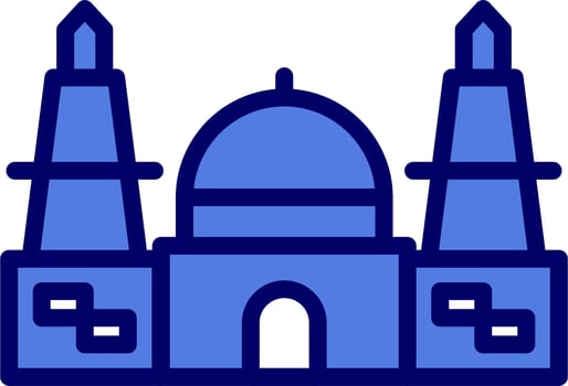 Temple Vector Icon