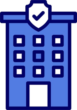Insurance Company Vector Icon