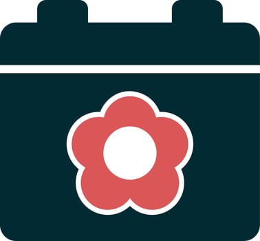 Spring Calendar Vector Icon