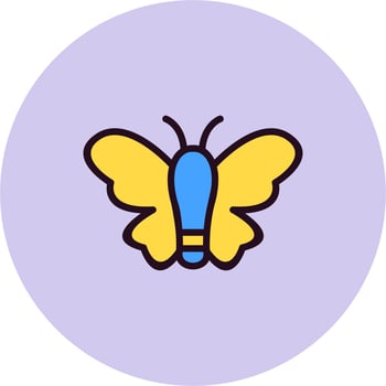 Butterfly Vector Icon