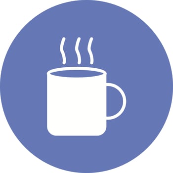 Hot Coffee Vector Icon