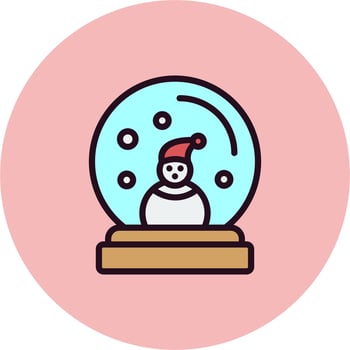 Snow Globe Vector Icon