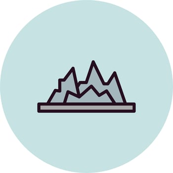 Mountain Vector Icon