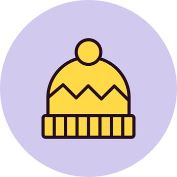 Winter Hat Vector Icon