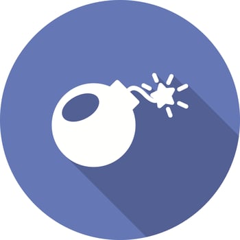 Bomb Vector Icon