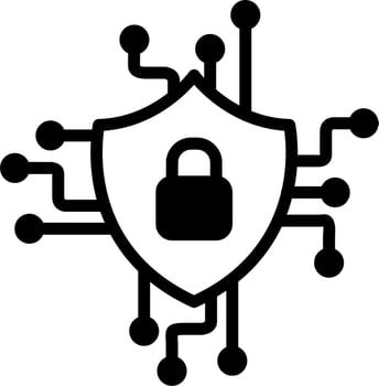 Antivirus data protection Vector Icon