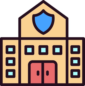 Security Campus Vector Icon