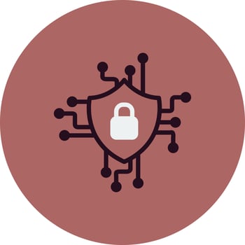 Antivirus data protection Vector Icon