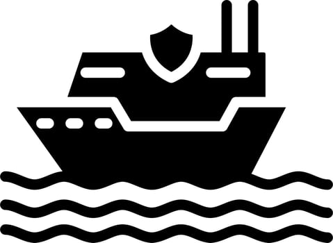 Cruise Ship Vector Icon