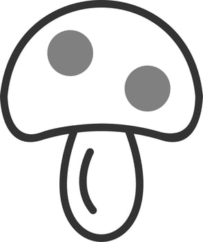 Mushroom Vector Icon