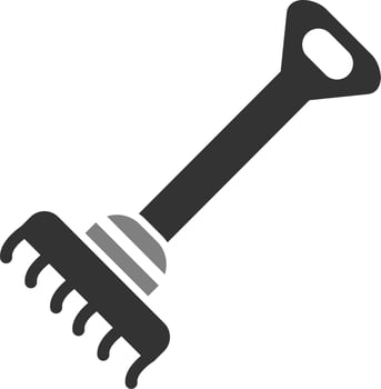 Rake Vector Icon