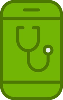 Phonendoscope Vector Icon