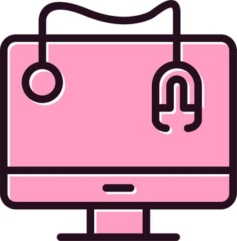 Computer Vector Icon