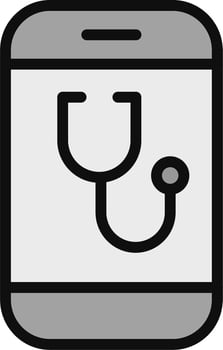 Phonendoscope Vector Icon
