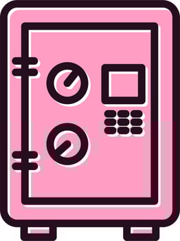 Automatic Safebox Vector Icon