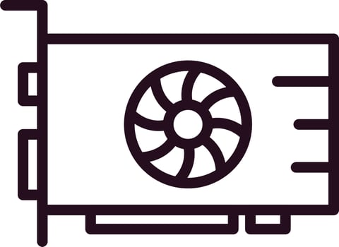 Gaming Card Vector Icon