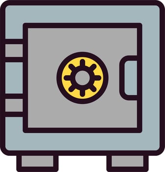 Safe Box Vector Icon