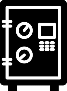 Automatic Safebox Vector Icon