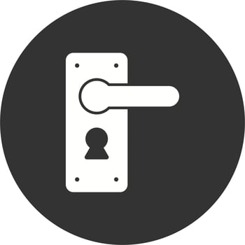 Door Handle Vector Icon