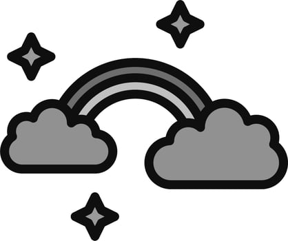 Rainbow Vector Icon