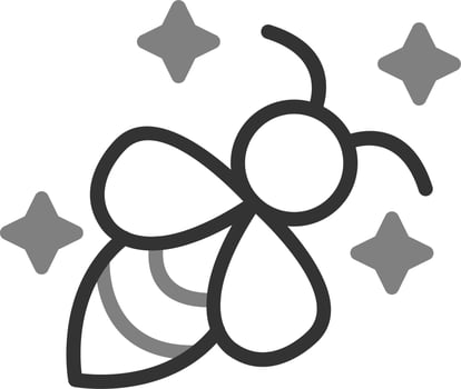 Bee Vector Icon