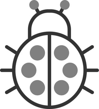 Ladybug Vector Icon
