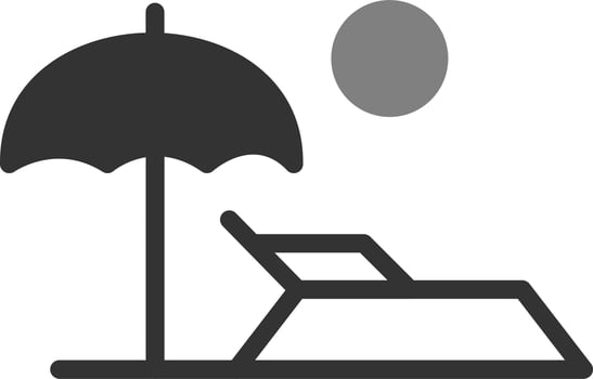 Beach Vector Icon