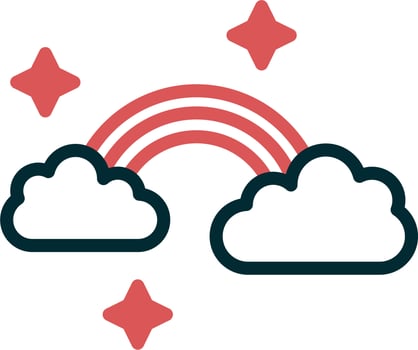 Rainbow Vector Icon