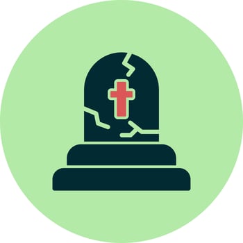Tombstone Vector Icon