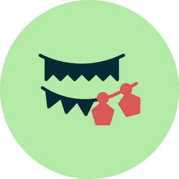Garlands Vector Icon
