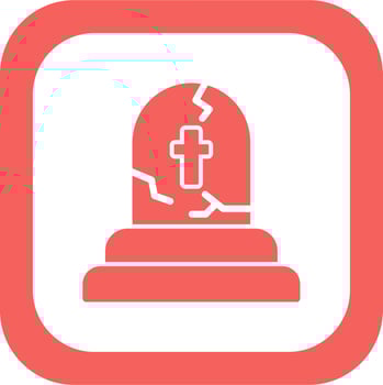 Tombstone Vector Icon
