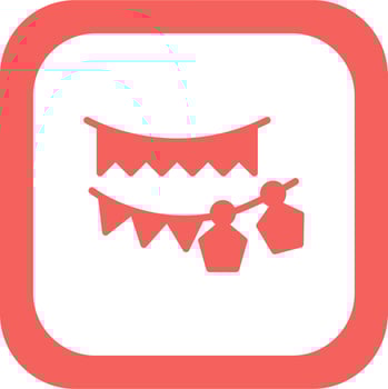 Garlands Vector Icon