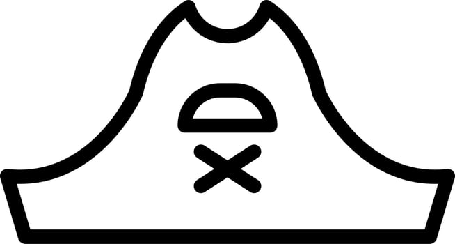 Pirate Hat Vector Icon