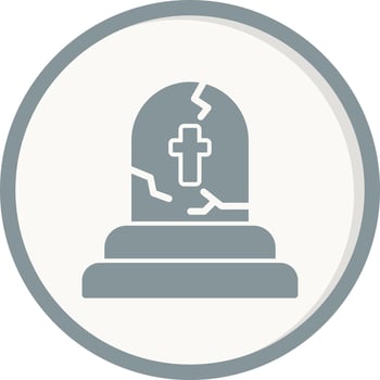 Tombstone Vector Icon