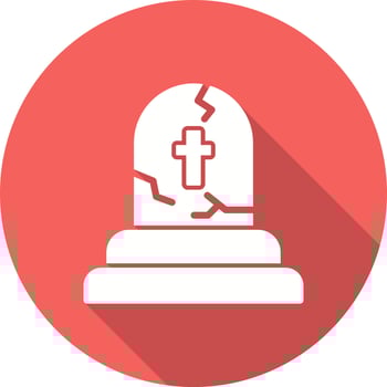 Tombstone Vector Icon