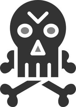 Jolly Roger Vector Icon