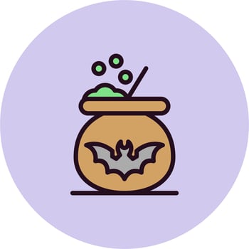Cauldron Vector Icon