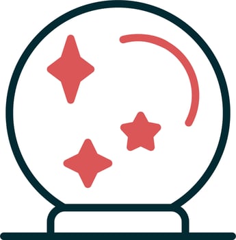 Crystal Ball Vector Icon