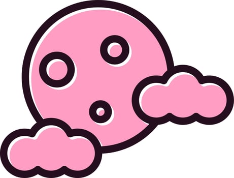 Full Moon Vector Icon