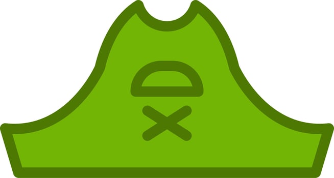 Pirate Hat Vector Icon