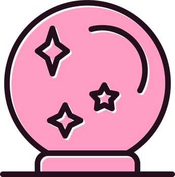Crystal Ball Vector Icon