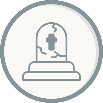 Tombstone Vector Icon