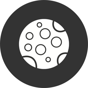 Full Moon Vector Icon