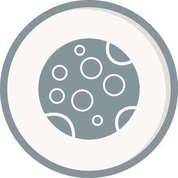 Full Moon Vector Icon