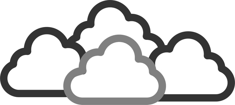 Overcast Vector Icon