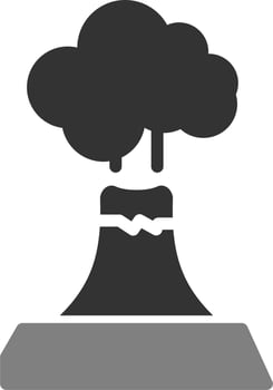 Volcano Vector Icon