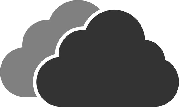 Cloudy Vector Icon