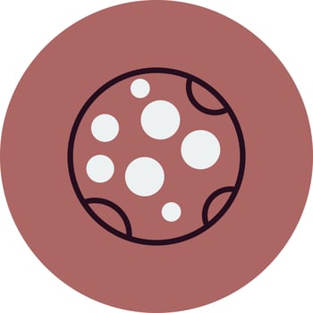 Full Moon Vector Icon