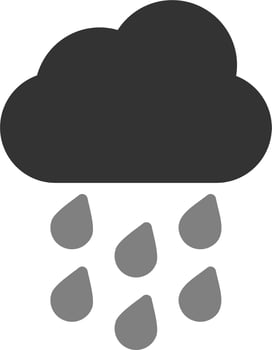 Drizzle Vector Icon