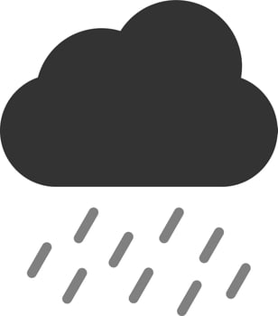 Downpour Vector Icon